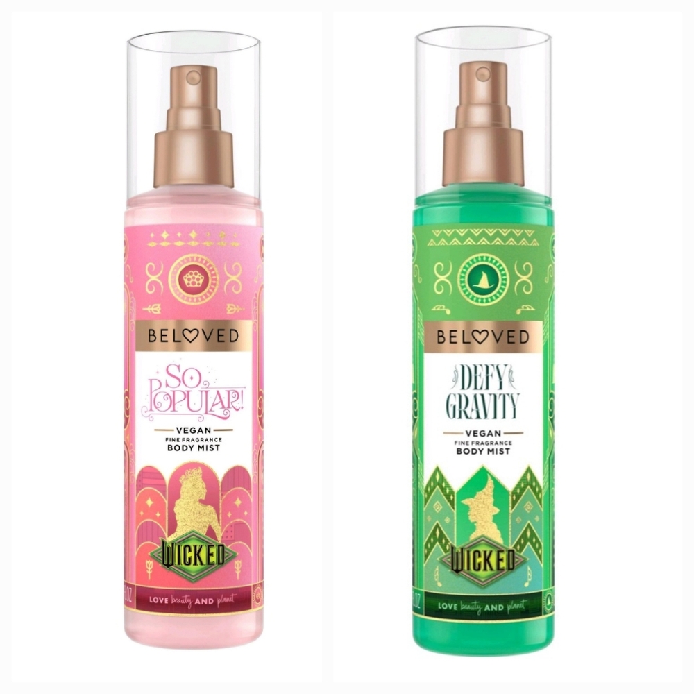 *NEW* WICKED Beloved Elphaba & Glinda Body Spray Bundle